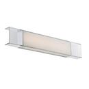 36.5W LED Vanity Fixture in Polished Chrome