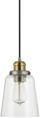 Capital Lighting Graphite 9-1/4 in. 1-Light Mini Pendant 