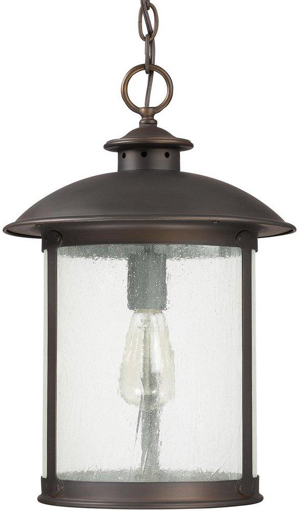 Capital Lighting Old Bronze 100W 1-Light Medium E-26 Incandescent Hanging Lantern 