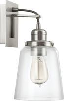 Capital Lighting Brushed Nickel 100W 1-Light Wall Sconce 
