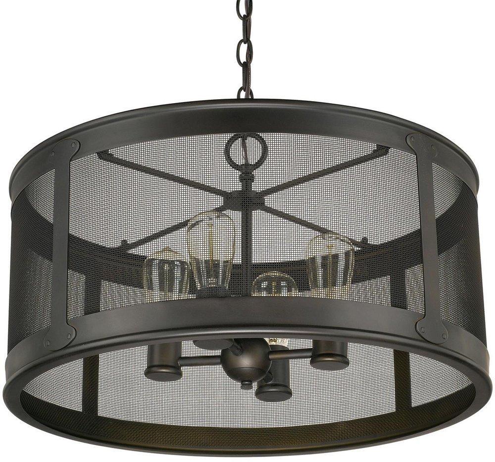 Capital Lighting Old Bronze 100W 4-Light Medium E-26 Outdoor Pendant 