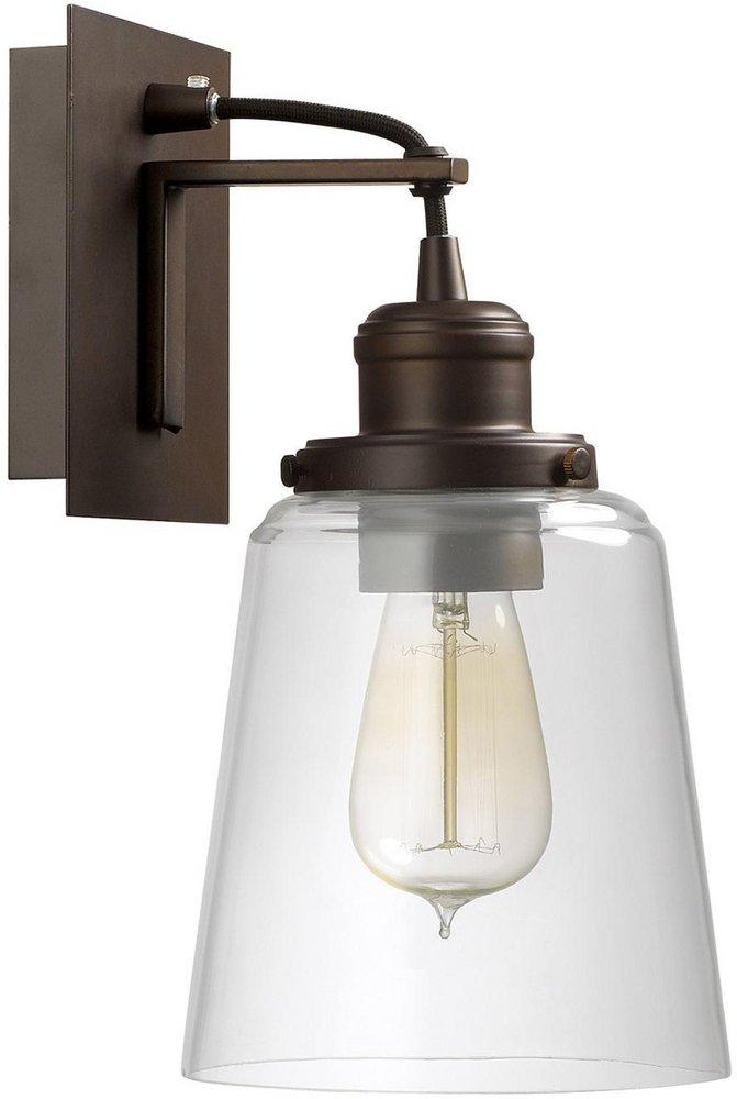Capital Lighting Burnished Bronze 100W 1-Light Wall Sconce 