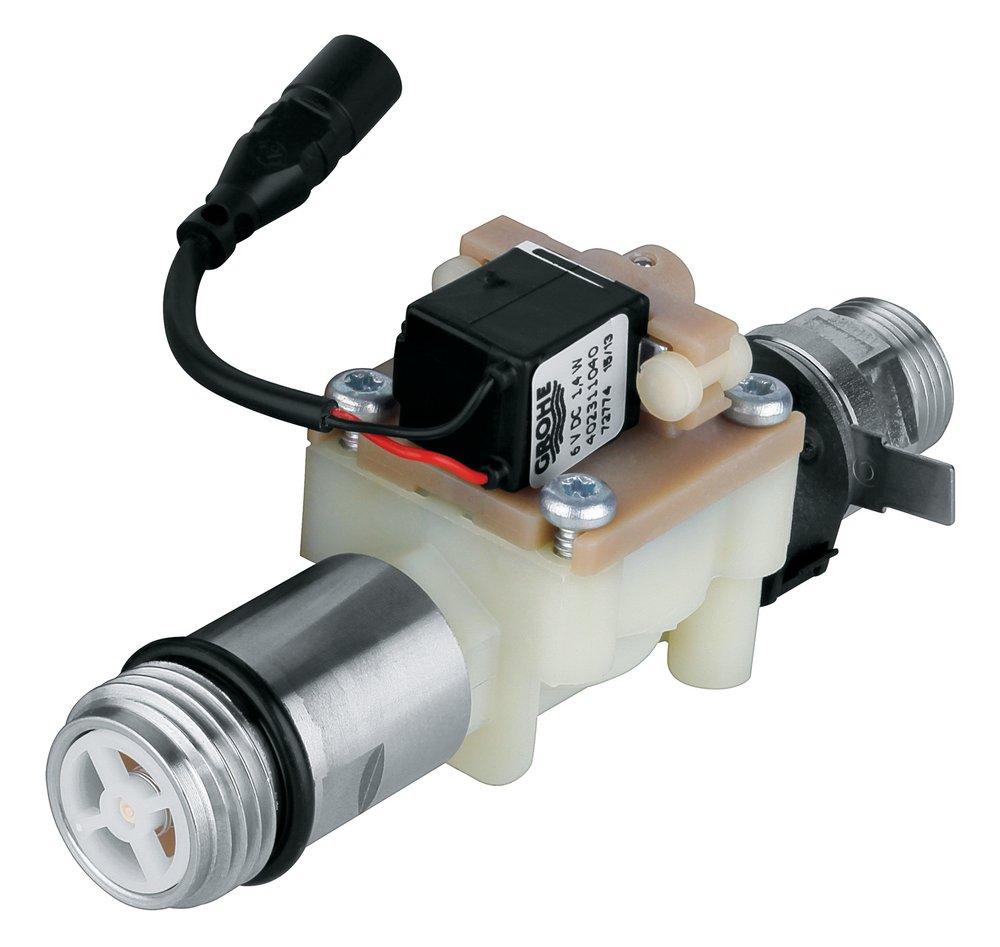 GROHE StarLight Chrome Plastic and Metal Solenoid Valve 