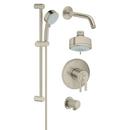 GROHE Brushed Nickel Infinity Finish&trade; Multi Function Hand Shower 