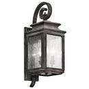Kichler Lighting Weathered Zinc 3-Light Wall Mount Sconce 