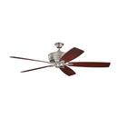 70 in. 5-Blade Ceiling Fan in Burnished Antique Pewter