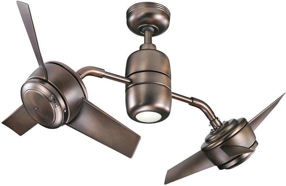 Kichler Lighting Oil Brushed Bronze 6-Blade Ceiling Fan 