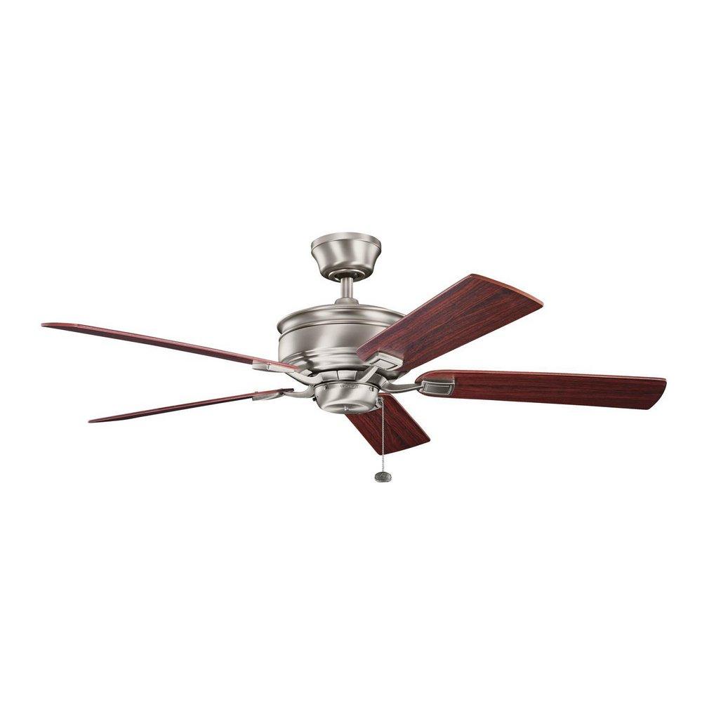 Kichler Lighting Antique Pewter 52 in. 5-Blade Ceiling Fan 