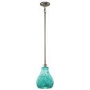 Kichler Lighting Brushed Nickel 100W 1-Light Medium Base Incandescent Mini Pendant 