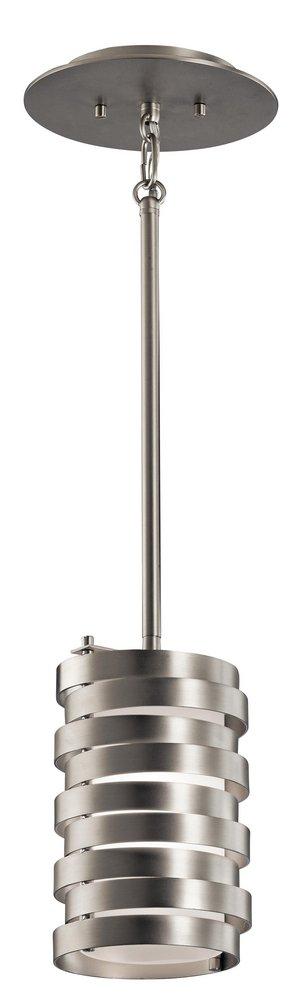 Kichler Lighting Brushed Nickel 100W 1-Light Mini Pendant 