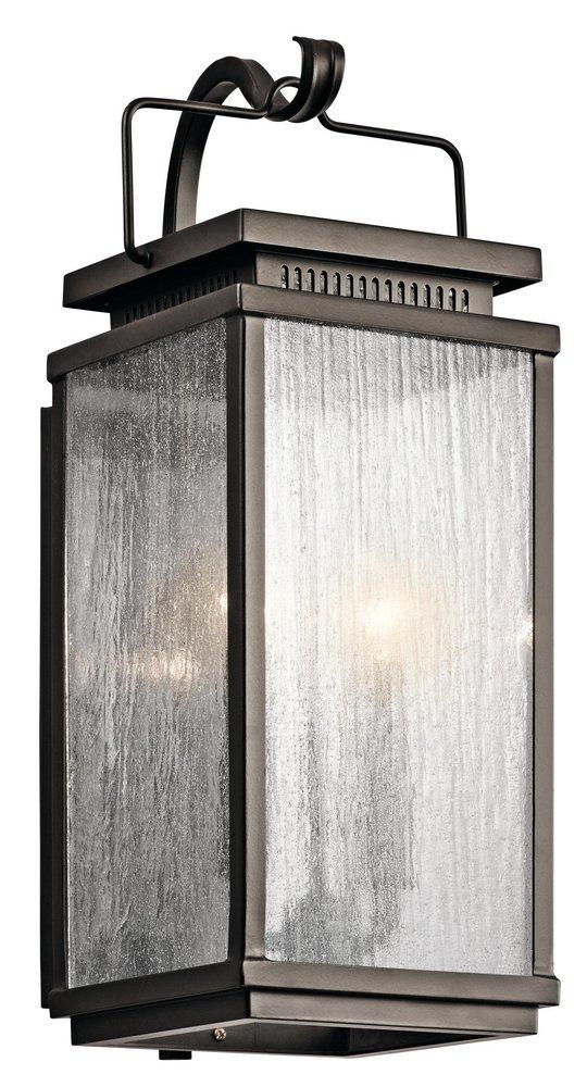 Kichler Lighting Olde Bronze 60W 2-Light Outdoor Wall Fixture 