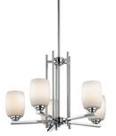 Kichler Lighting Chrome 100W 5-Light Medium Incandescent Chandelier 