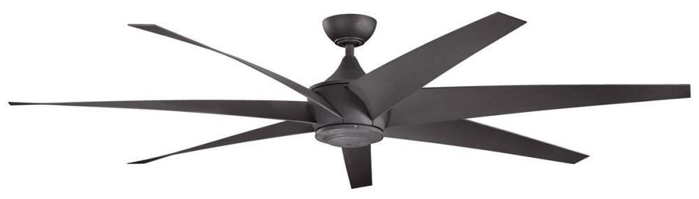 Kichler Lighting Distressed Black 32W 7-Blade Ceiling Fan with 80 in. Blade Span 