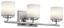 Kichler Lighting Chrome 3-Light Bath Light 