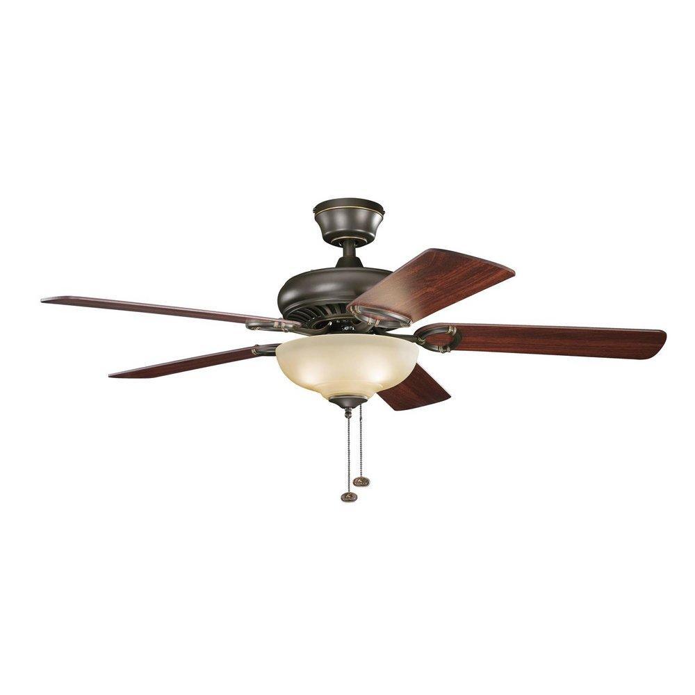 Kichler Lighting Olde Bronze 52 in. 5-Blade Ceiling Fan 