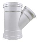 TRENCH TOUGH PLUS Gasket PVC Double Sewer Wye 