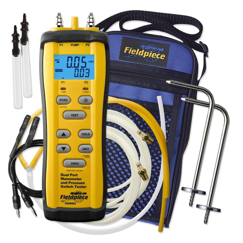 Fieldpiece Instruments Dual Port Manometer 