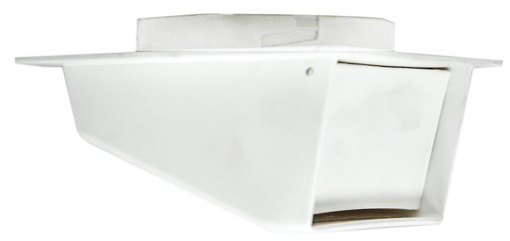 Builder's Best White 5-3/4 in. Under Eave Plastic in White 