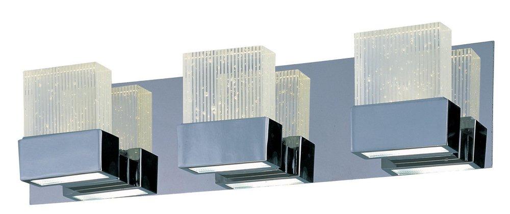 ET2 Lighting Polished Chrome 3W 6-Light LED Vanity Light 