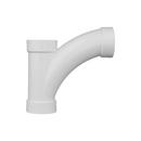 White PVC DWV Combination Wye 