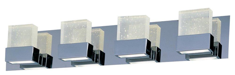 ET2 Lighting Polished Chrome 3W 8-Light LED Vanity Light 