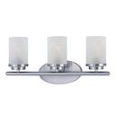 Maxim Lighting&reg; Satin Nickel 60W 3-Light Medium E-26 Base Incandescent Bath Vanity 