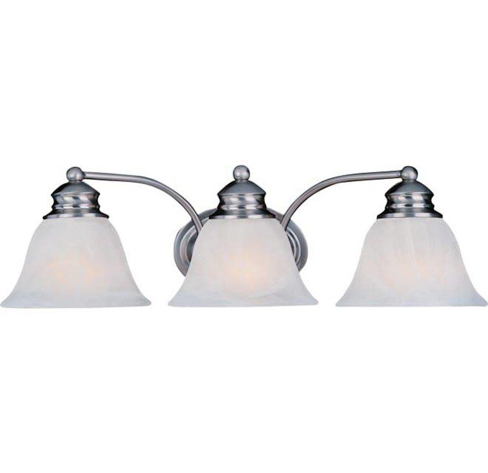 Maxim Lighting&reg; Satin Nickel 60W 3-Light Bath Light 