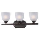 Maxim Lighting&reg; Oil Rubbed Bronze 60W 3-Light Medium E-26 Base Incandescent Bath Vanity 