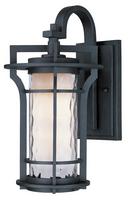 Maxim Lighting&reg; Black Oxide 21 in 26W 1-Light Compact Fluorescent GU24 Outdoor Wall Lantern 