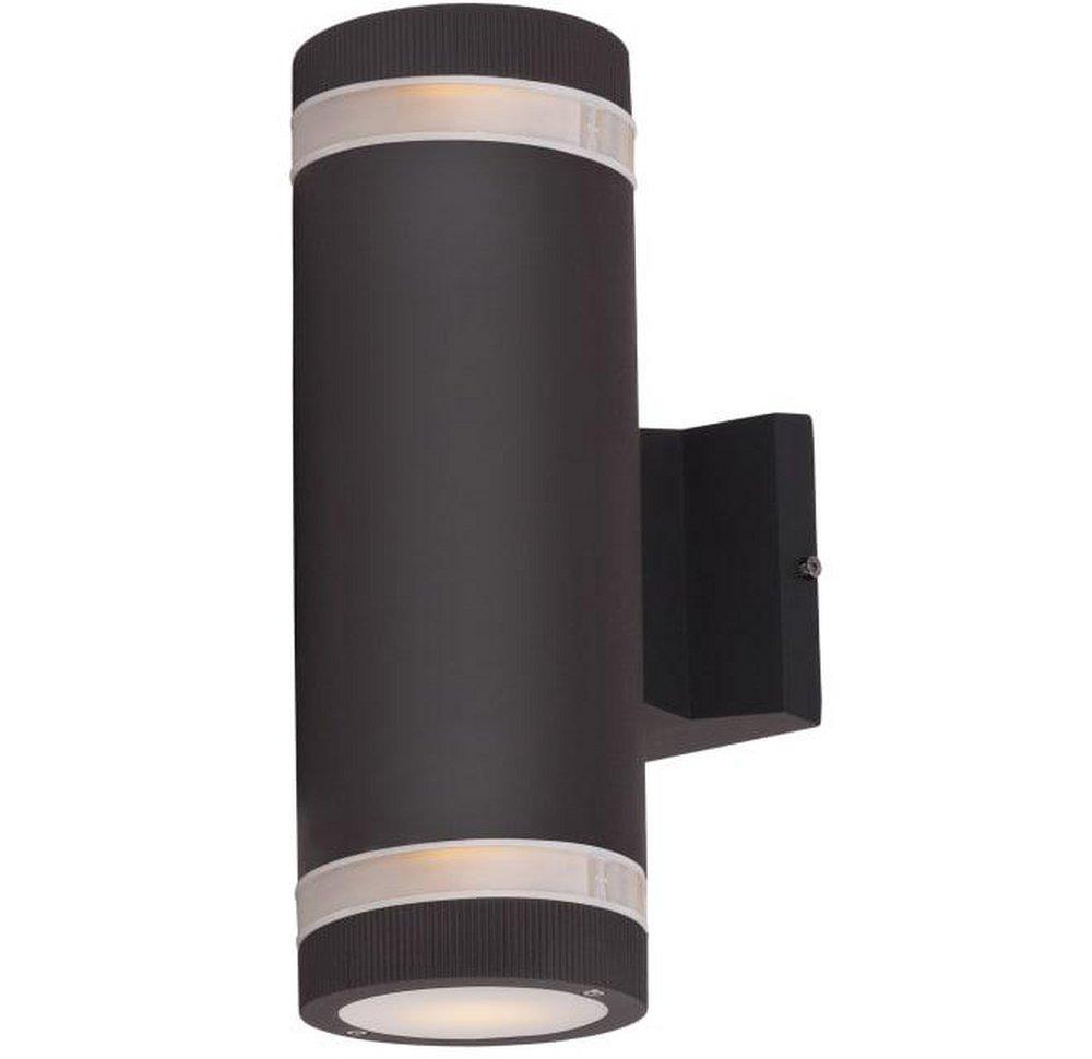 Maxim Lighting&reg; Architectural Bronze 50W 2-Light Medium E-26 Incandescent Outdoor Wall Sconce 