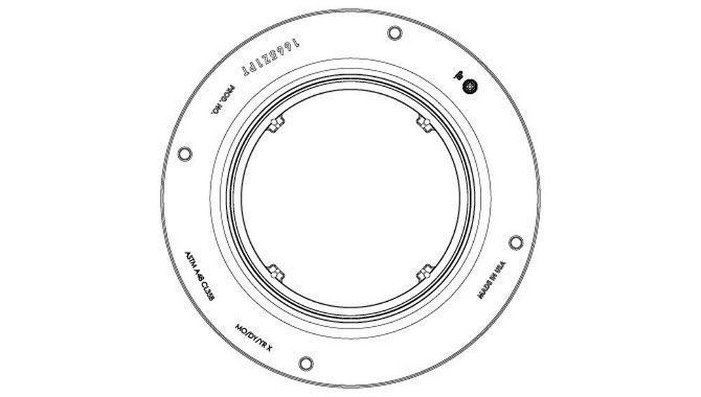 EJ Grey Manhole Frame 