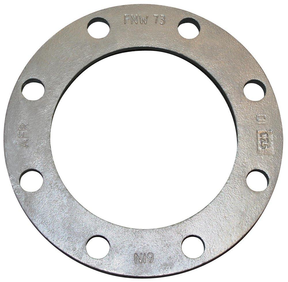 FNW&reg; IPS Galvanized Ductile Iron Back-Up Angled Face Ring Flange 