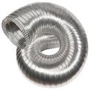 Deflecto Silver 8 ft. Silver Uninsulated Flexible Air Duct 