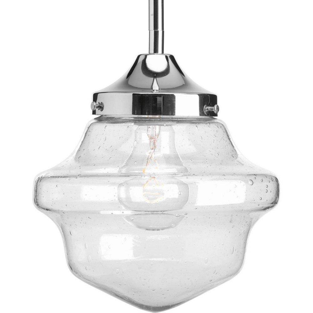 Progress Lighting Polished Chrome 100W 1-Light Medium Incandescent Pendant 