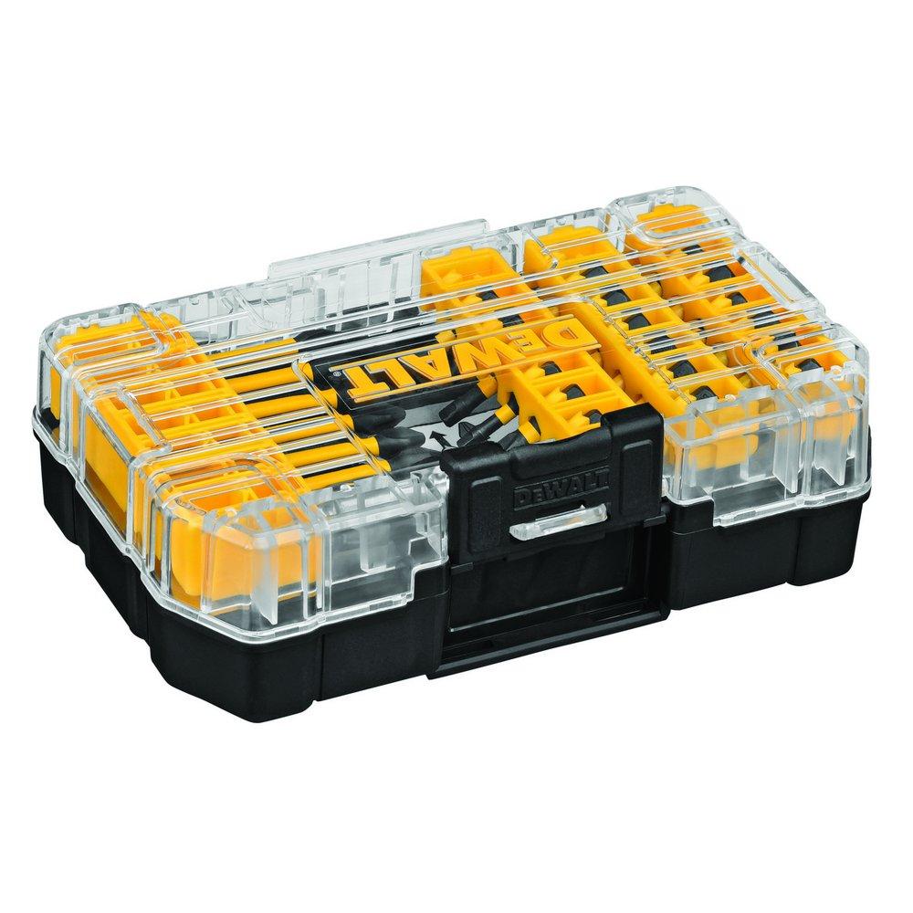 DEWALT (9) 2 in., (23) 1 in., 3/8 in., 1/4 in., 5/16 in., 3 in., 2 in., 1 in., 3-1/2 in. Driver (40 Piece) 