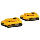 DEWALT Yellow/Black 2A/hr Lithium-Ion Battery 