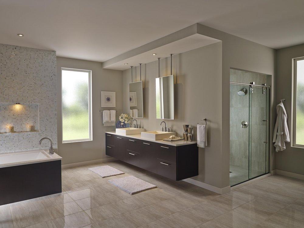 Pfister Brushed Nickel 24 in. Towel Bar 