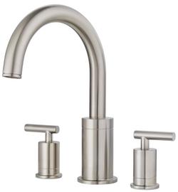 Two Handle Roman Tub Faucet in Brushed Nickel (Trim Only)