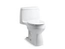 KOHLER White 1.28 gpf Elongated One Piece Toilet 