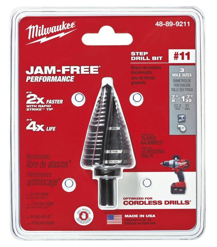 Milwaukee&reg; Silver 7/8 in, 1-7/32 in. x 1-7/32 in. Round Step 1 Piece 
