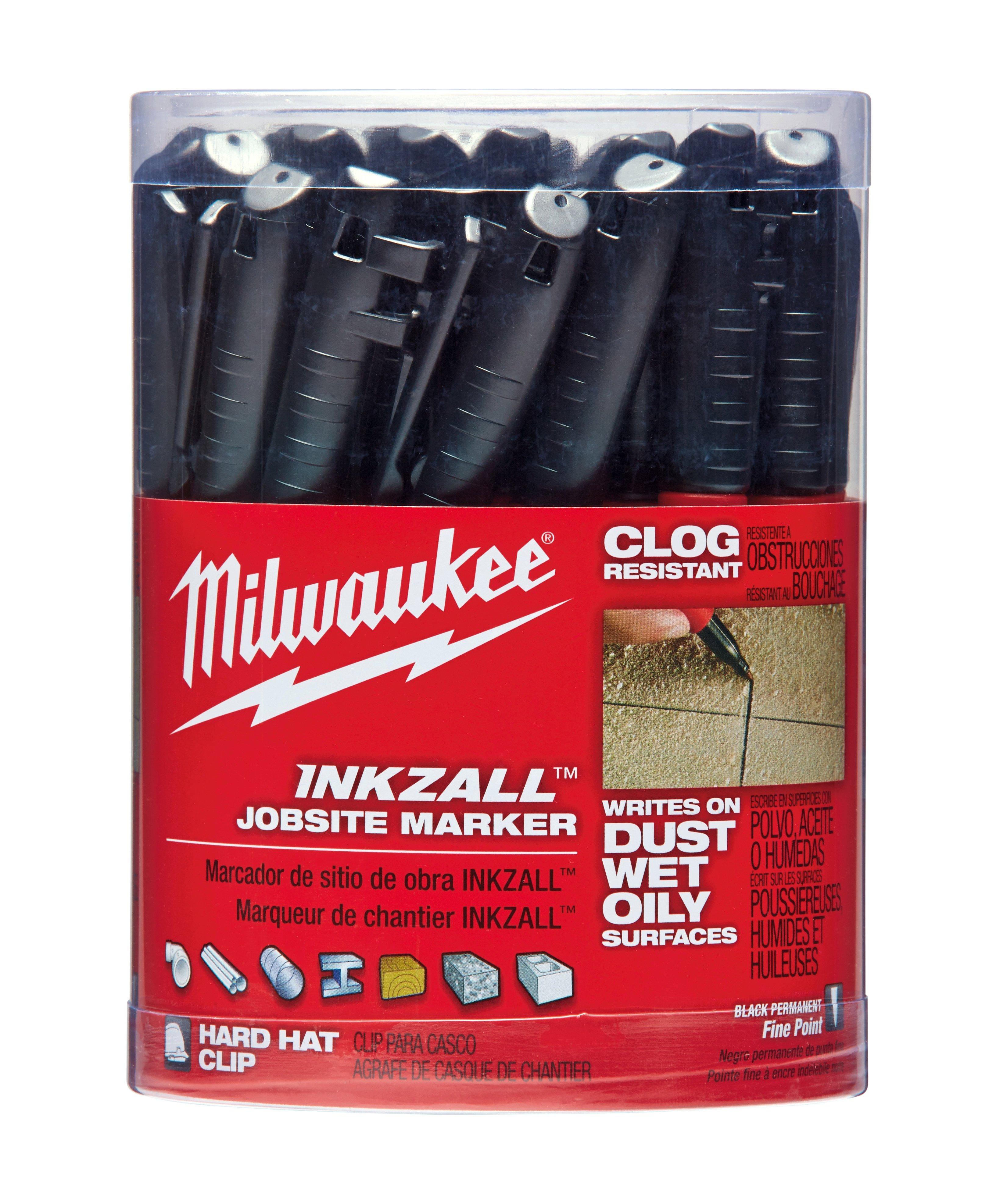 Milwaukee&reg; Black Fine Point Marker 
