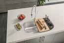 BLANCO Chrome Single Handle Pull Down Kitchen Faucet 