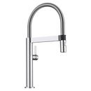 BLANCO Chrome Single Handle Pull Down Kitchen Faucet 