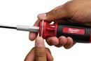 Milwaukee&reg; Red Manual Multi-Bit 10 Piece Screwdriver 