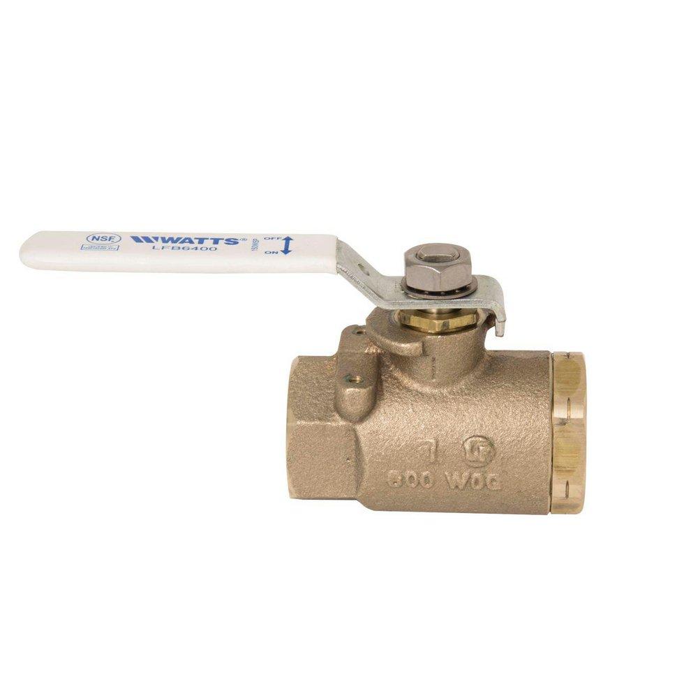 Watts Bronze Copper Silicon Alloy Standard Port Female Threaded Ball Valve 