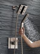 Delta Faucet Brilliance Stainless Two Handle Bathtub & Shower Faucet (Trim Only) 
