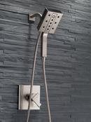 Delta Faucet Brilliance Stainless Two Handle Bathtub & Shower Faucet (Trim Only) 