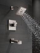 Delta Faucet Brilliance Stainless Two Handle Single Function Bathtub & Shower Faucet (Trim Only) 