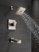 Delta Faucet Brilliance Stainless Two Handle Single Function Bathtub & Shower Faucet (Trim Only) 