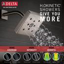 Delta Faucet Brilliance Stainless Two Handle Single Function Bathtub & Shower Faucet (Trim Only) 